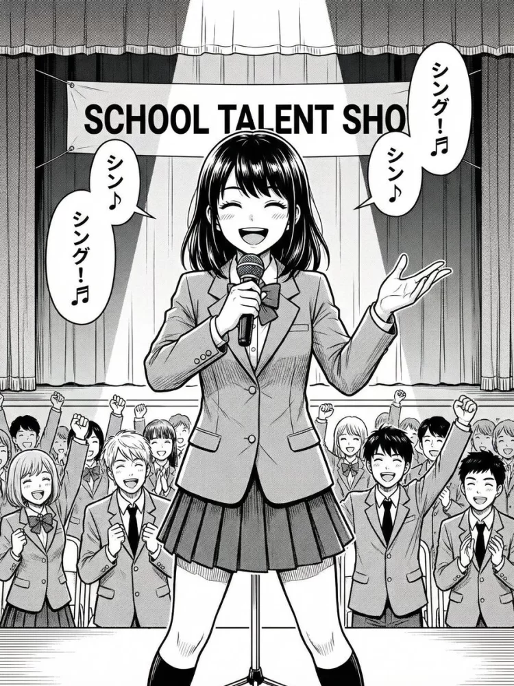 91蜜桃漫画·免费漫画下拉式无广告:黑白舞台怎样画出声音漫画封面